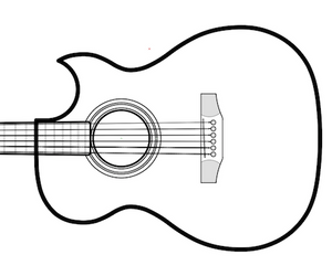 6-String Florentine Guitar Plans