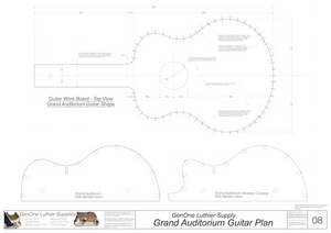 Grand Auditorium Guitar Form Package Workboard