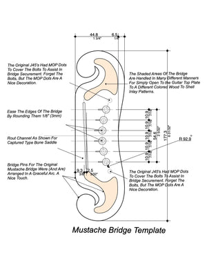 Gibson Mustache Bridge PDF Plans