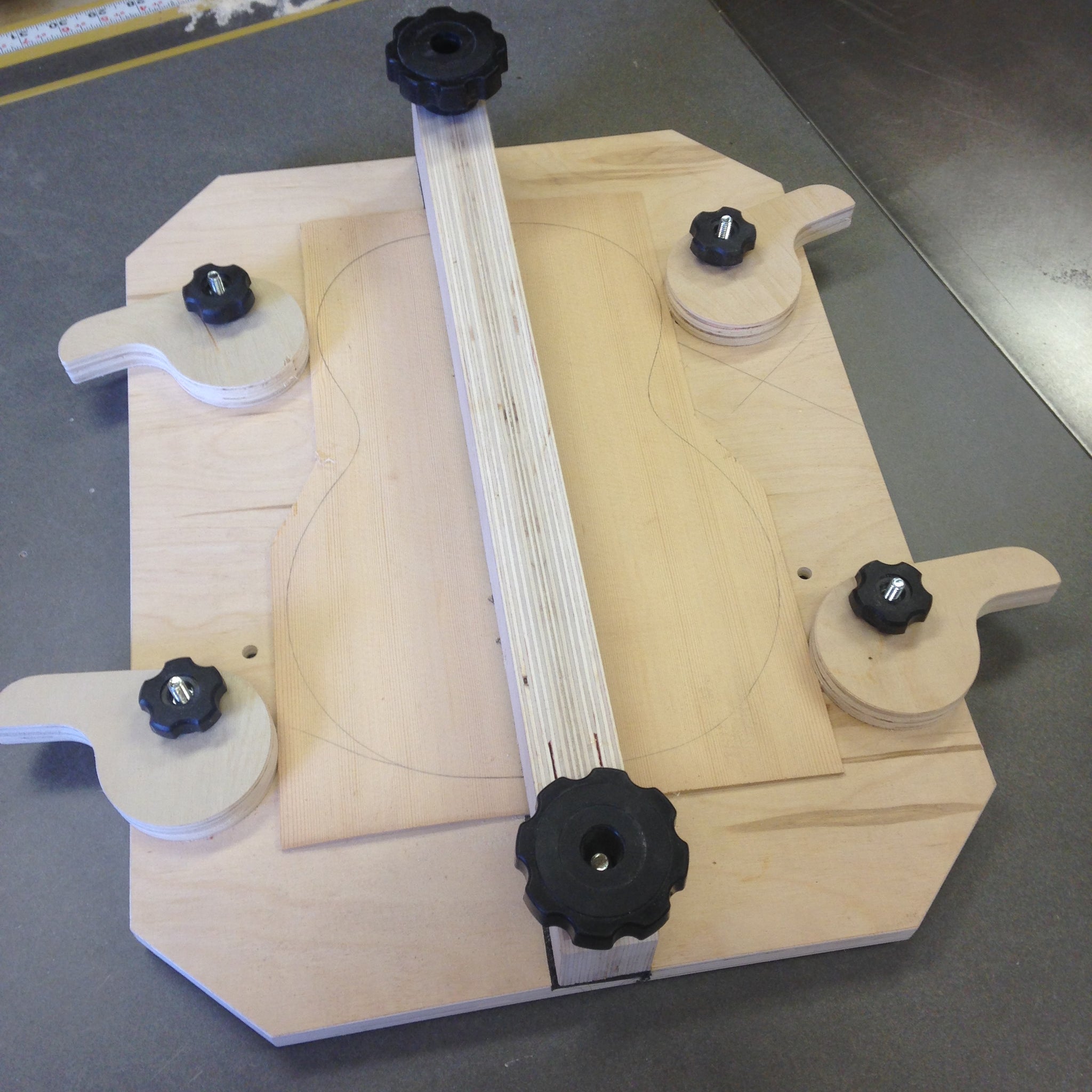 Wood joining deals jig