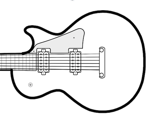 Electric Guitar 3D CNC