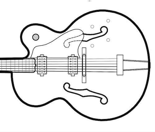 Hollow Body Electric Guitar Plans