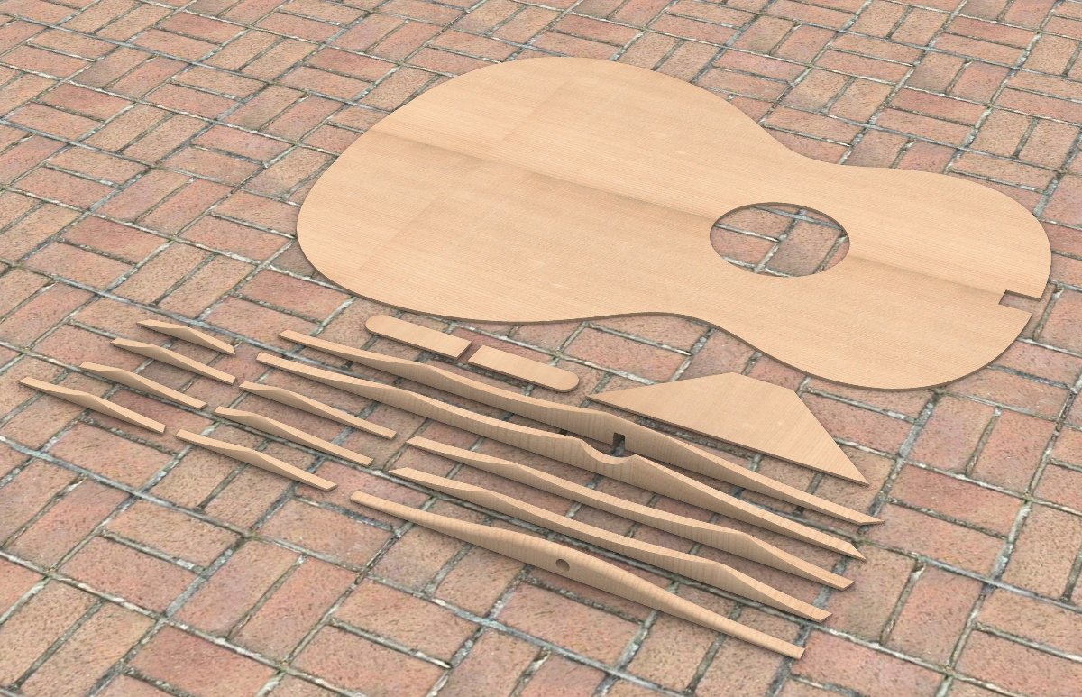 000-28vs 12-Fret 3D CNC Files