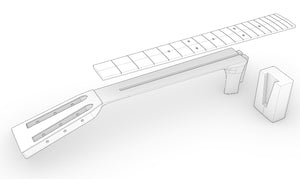 Collings DS2H Dovetail Neck & Fretboard Files