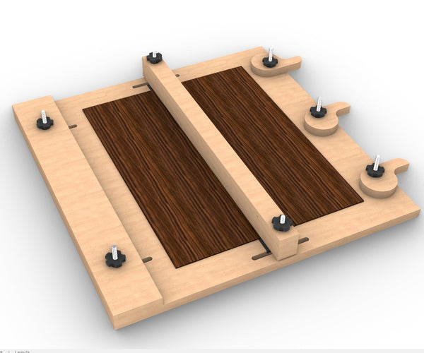 Plate Joining Jig Guitar 3D CNC GenOne Luthier Services