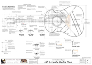 Gibson J55 Plans