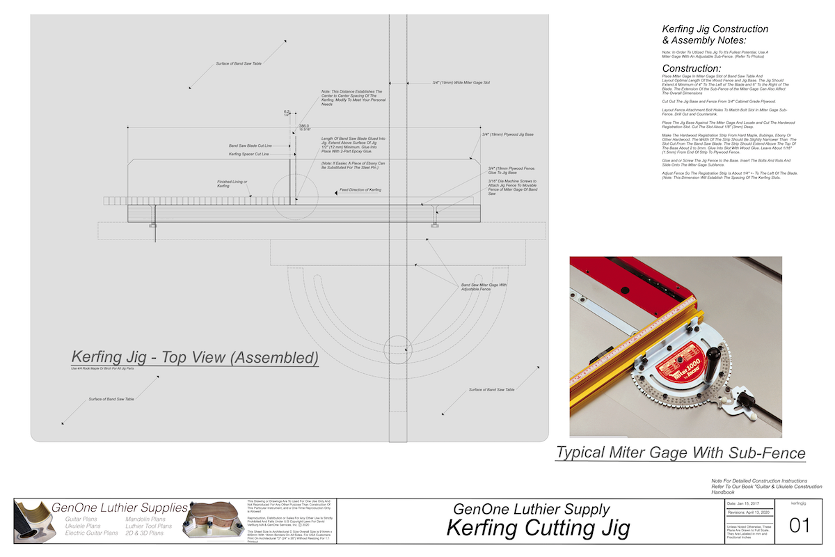 Kerfing Slot Cutter Assembled