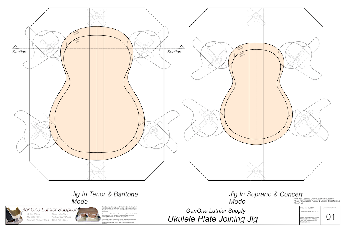 Plate Joining Jig Plans - Ukulele