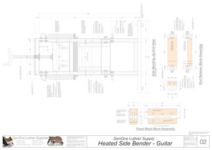 Heated Side Bender Plans-Guitar
