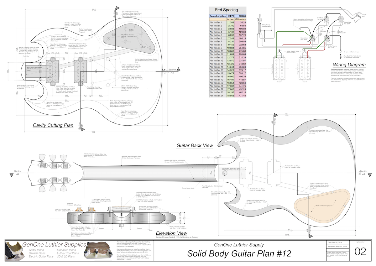Gibson online sg template
