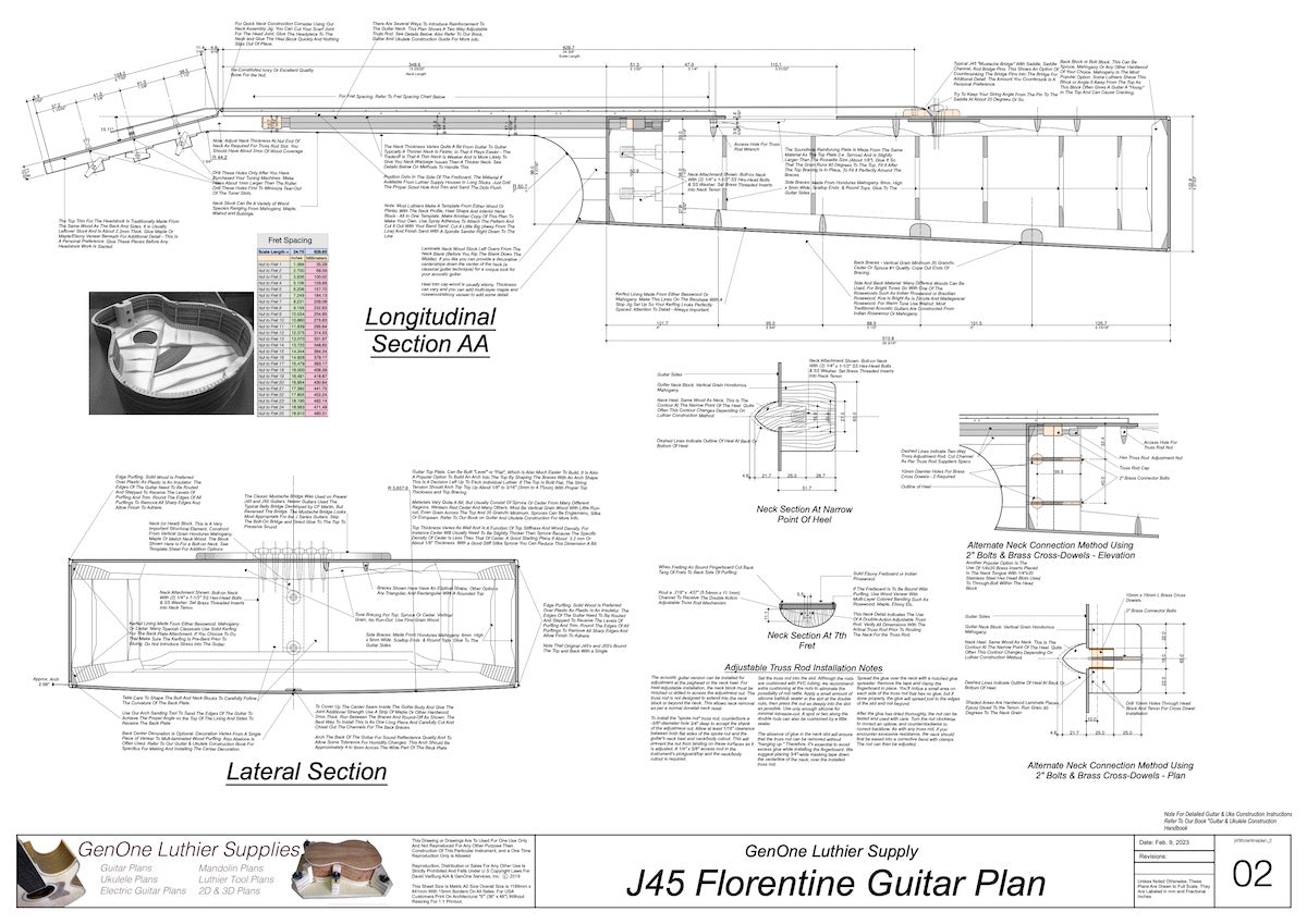 J 45 Florentine Plan View