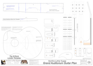 Grand Auditorium Template Sheet