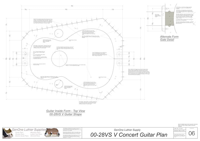 000-28vs V-Brace Form Package