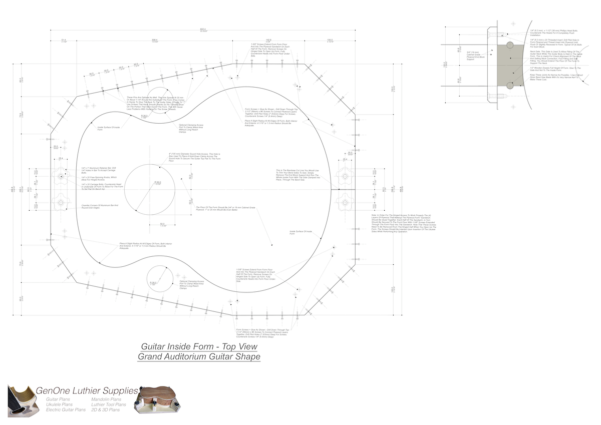Grand Auditorium 12-String Guitar Form Package