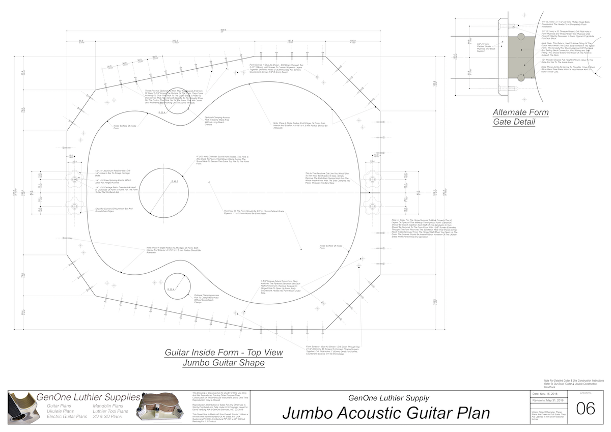 J200 Guitar Form Package