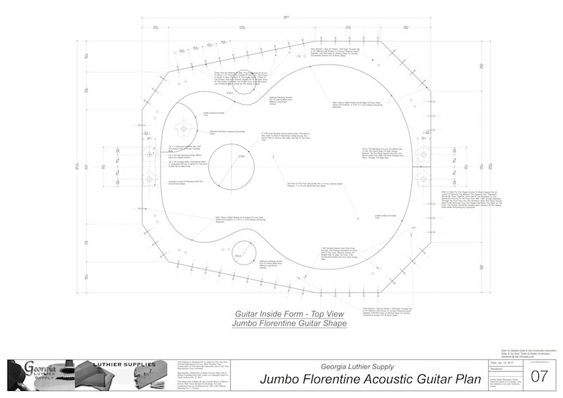 J200 Florentine Guitar Form Package