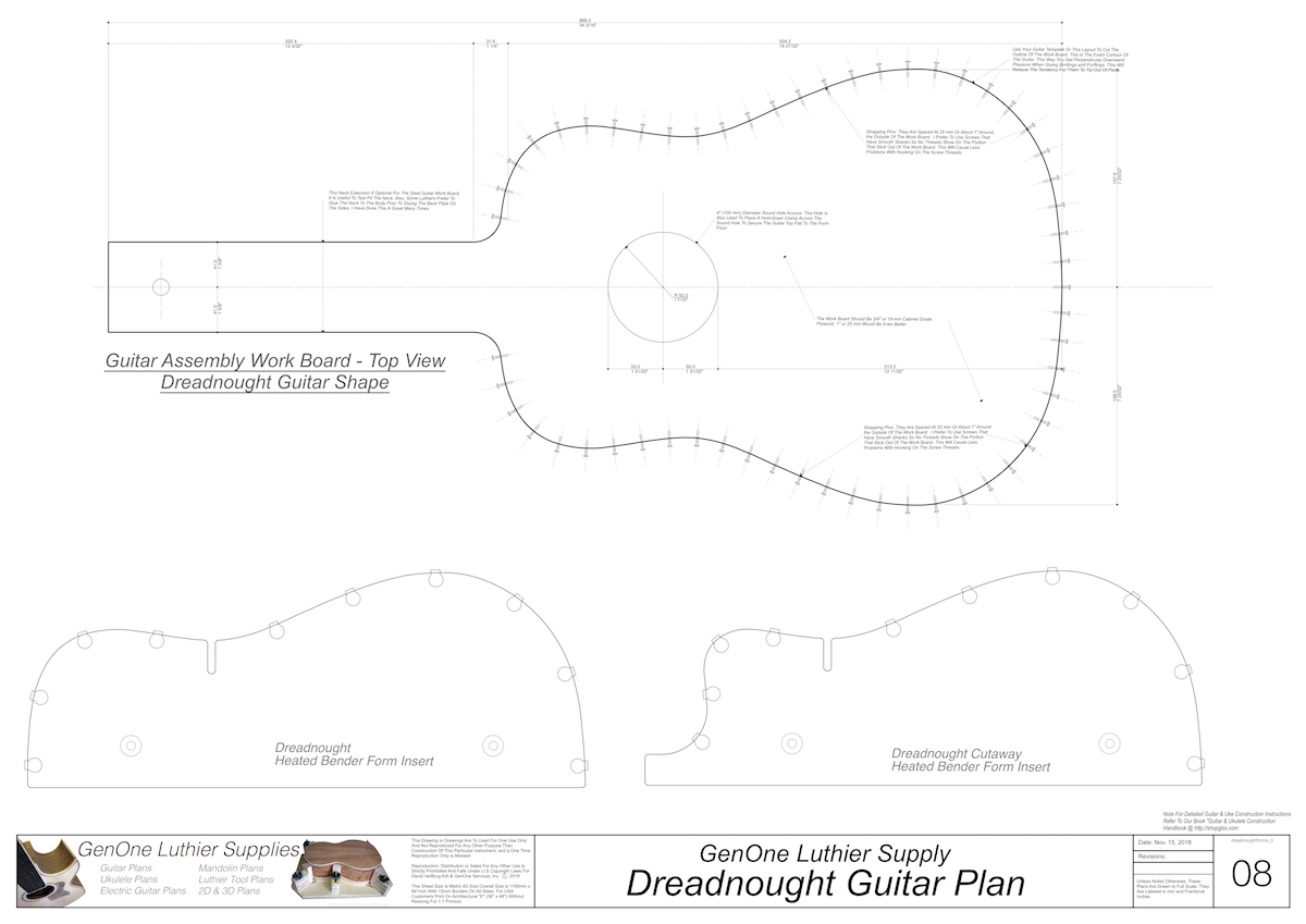 Dreadnought Guitar Plans dreadnought-guitar-plans
