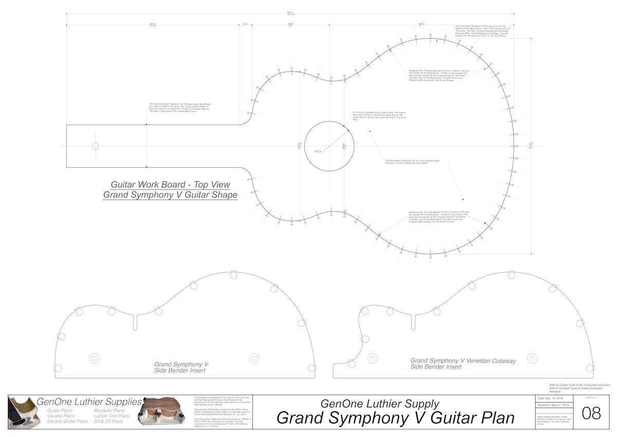 Copy of Grand Symphony V-Brace Guitar Form Package Workboard