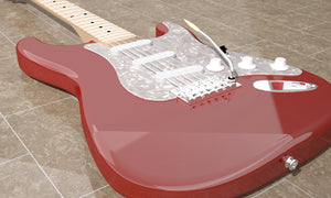 Solid Body Electric Guitar #4 Body Closeup