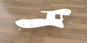 Solid Body Electric Guitar #1 Pickguard & Plate