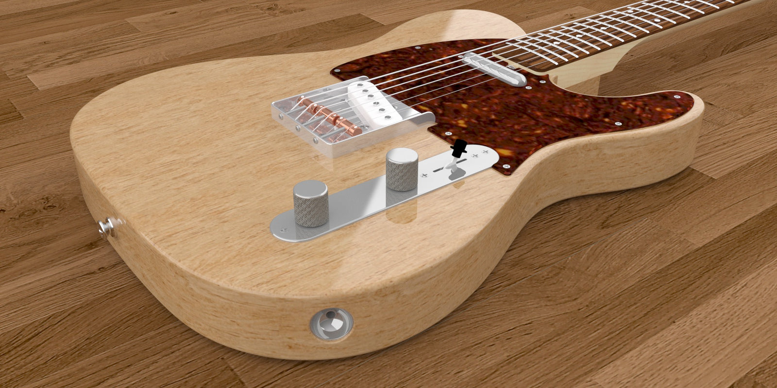 Solid Body Electric Guitar #3 Complete