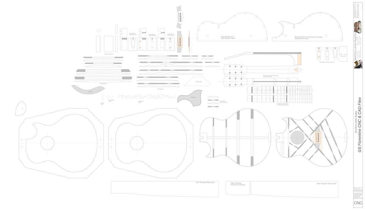 Grand Symphony Florentine 2D CNC Files