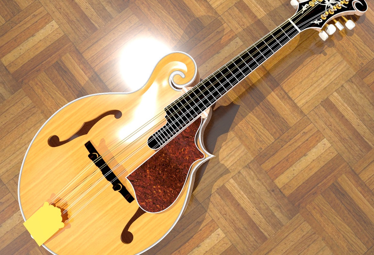 F5 Lloyd Loar Style Mandolin Plans 2D CNC Files