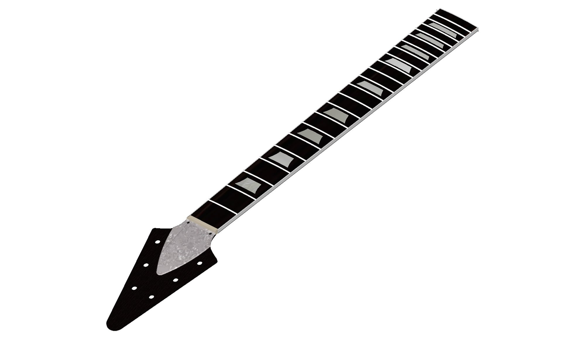 Gibson Flying V 3D CNC Files Fretboard File