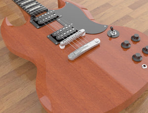 Solid Body Electric Guitar Plan #12