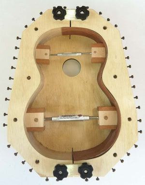 Classical Guitar Plans - Kasha 2 650mm Bracing Form Package