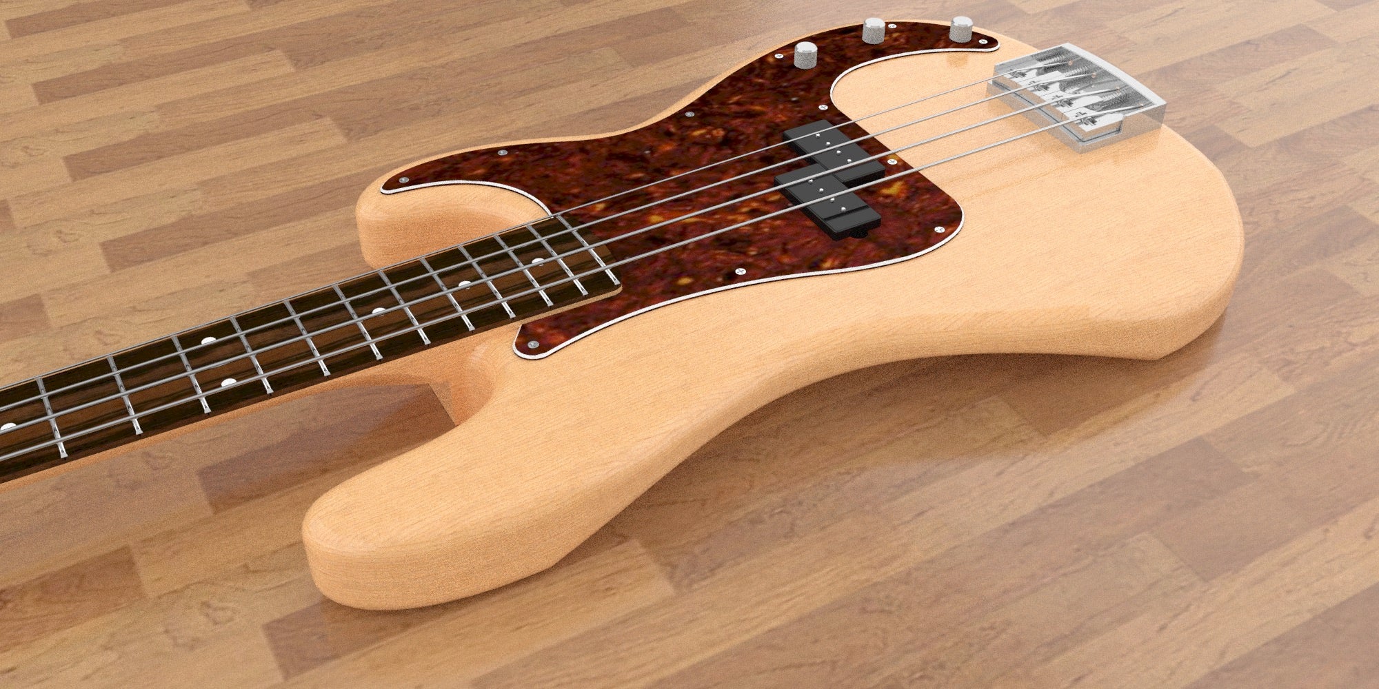 Precision Bass Body Closeup 1