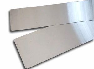 Stainless steel slats for bending guitar sides