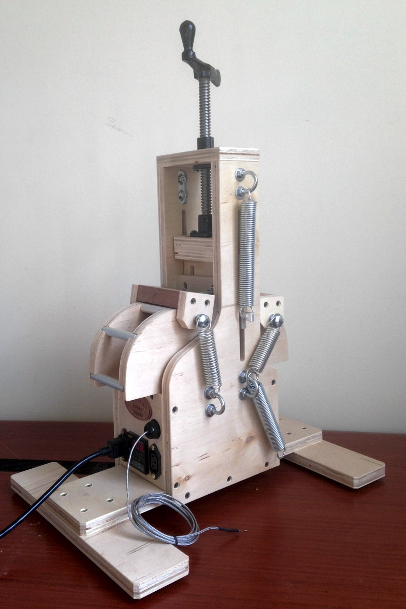 バインディング溝切り治具/ギタービルド/ルシアー/DIY 自作ギター指板 フレット溝切り出し [HCPギター製作 #13